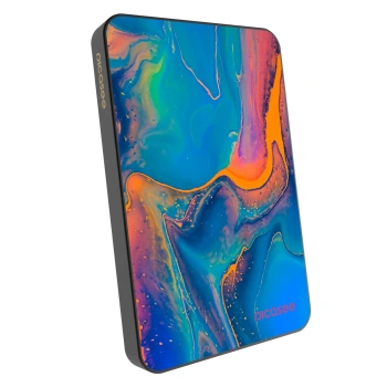 Powerbank cu MagSafe 5 000 mAh cu design propriu Gri - Rainbow