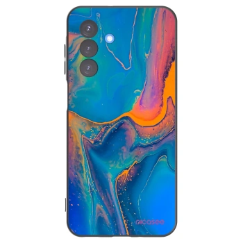 Picasee husă neagră din silicon pentru Samsung Galaxy A17 5G - Rainbow