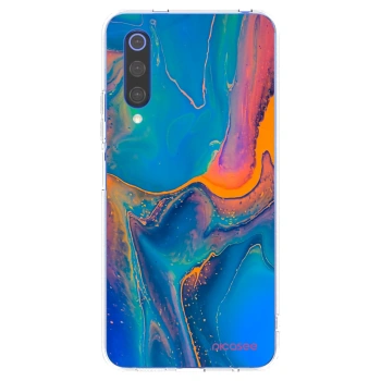 Picasee husă transparentă din silicon pentru Xiaomi Mi 9 SE - Rainbow