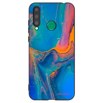 Picasee husă neagră din silicon pentru Honor 20 Lite - Rainbow