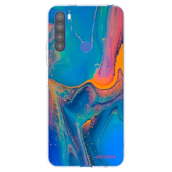 Picasee husă transparentă din silicon pentru Xiaomi Redmi Note 8T - Rainbow