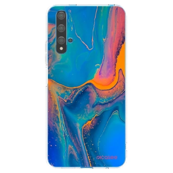 Picasee husă transparentă din silicon pentru Huawei Nova 5T - Rainbow