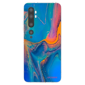 Picasee husă transparentă din silicon pentru Xiaomi Mi Note 10 (Pro) - Rainbow