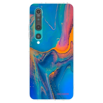 Picasee husă transparentă din silicon pentru Xiaomi Mi 10 - Rainbow