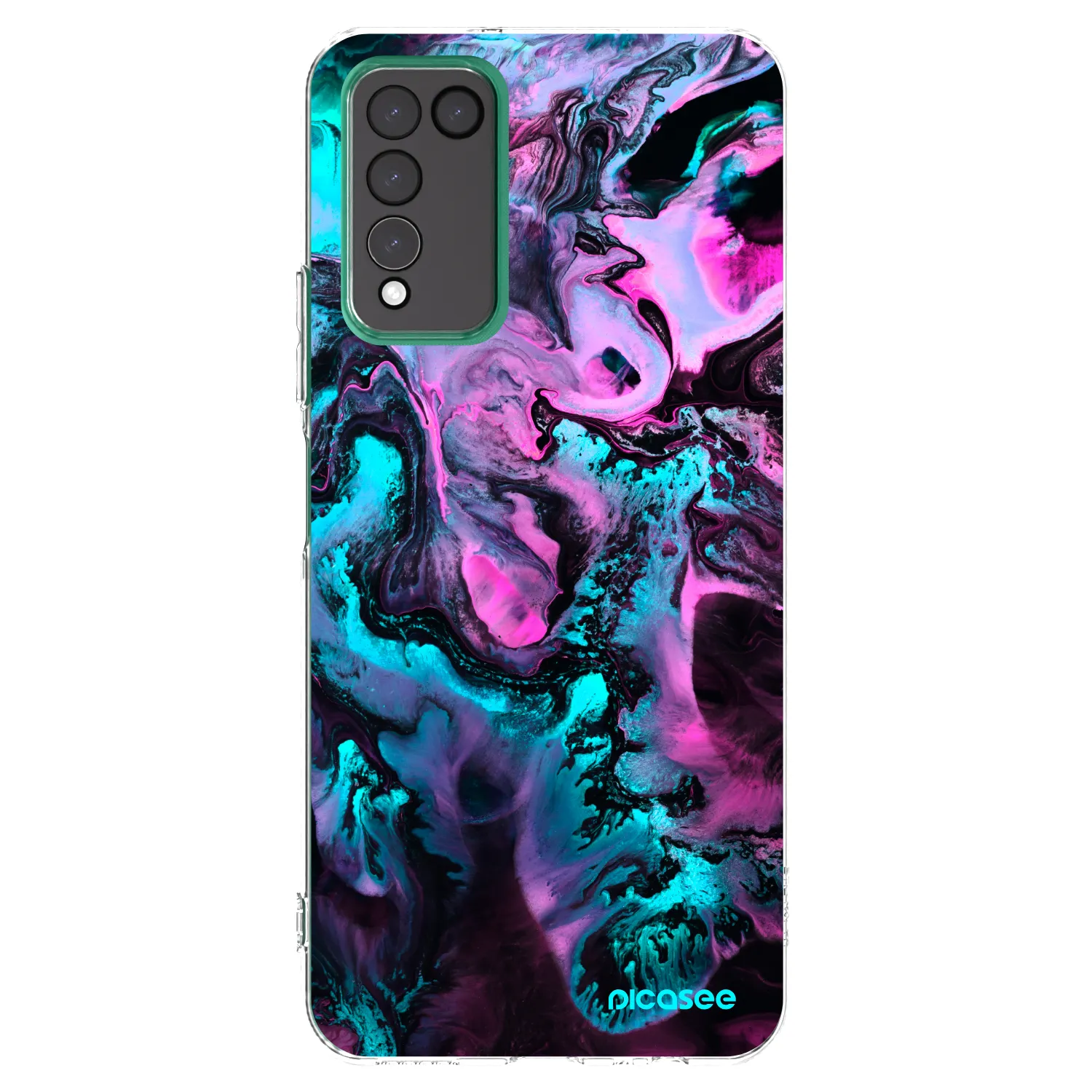 Picasee husă transparentă din silicon pentru Honor 10X Lite - Lean