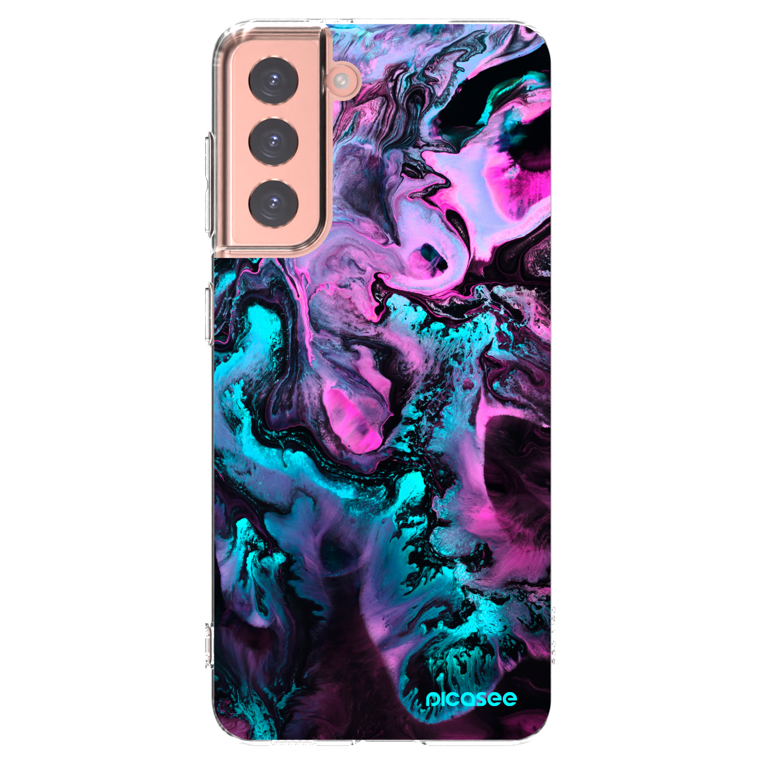 Picasee husă transparentă din silicon pentru Samsung Galaxy S21 5G G991B - Lean