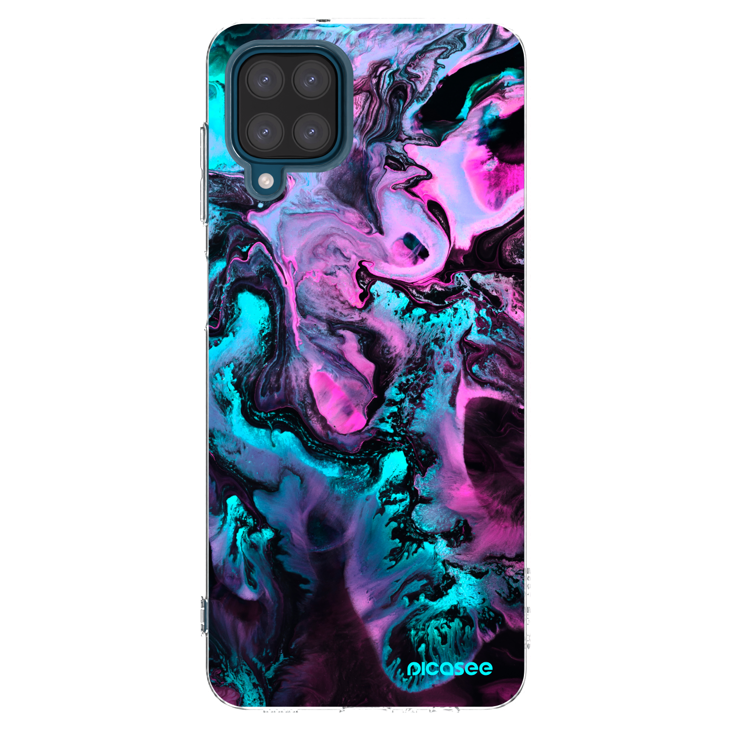 Picasee husă transparentă din silicon pentru Samsung Galaxy A12 A125F - Lean