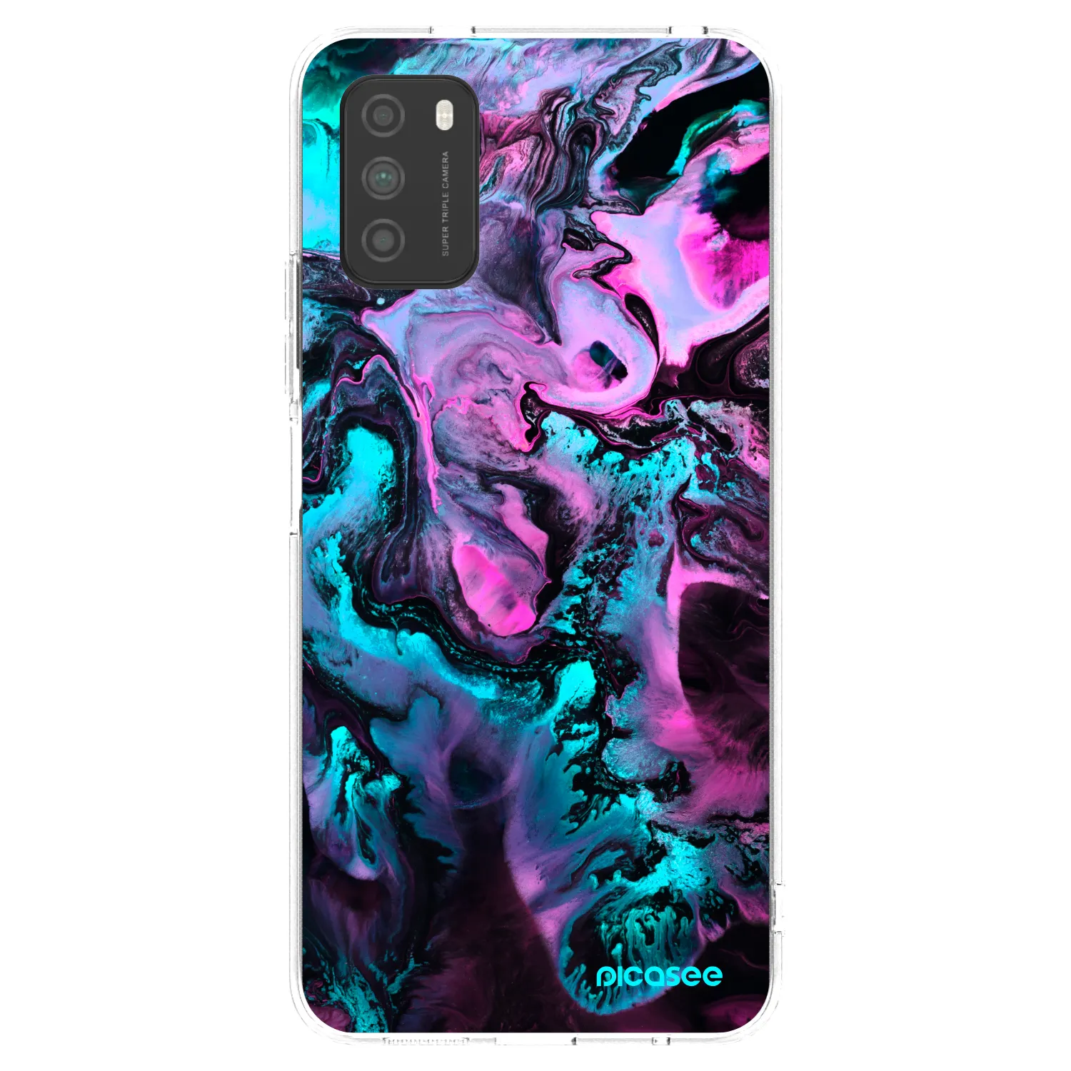 Picasee husă transparentă din silicon pentru Xiaomi Poco M3 - Lean