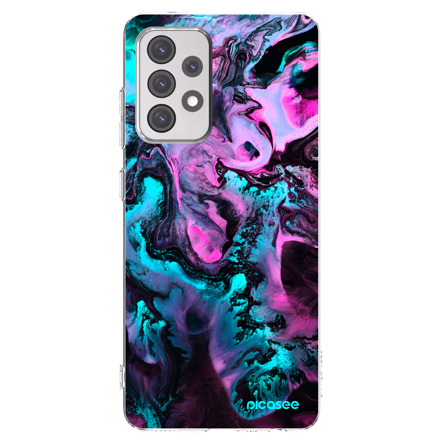 Picasee husă transparentă din silicon pentru Samsung Galaxy A52 5G A525F - Lean