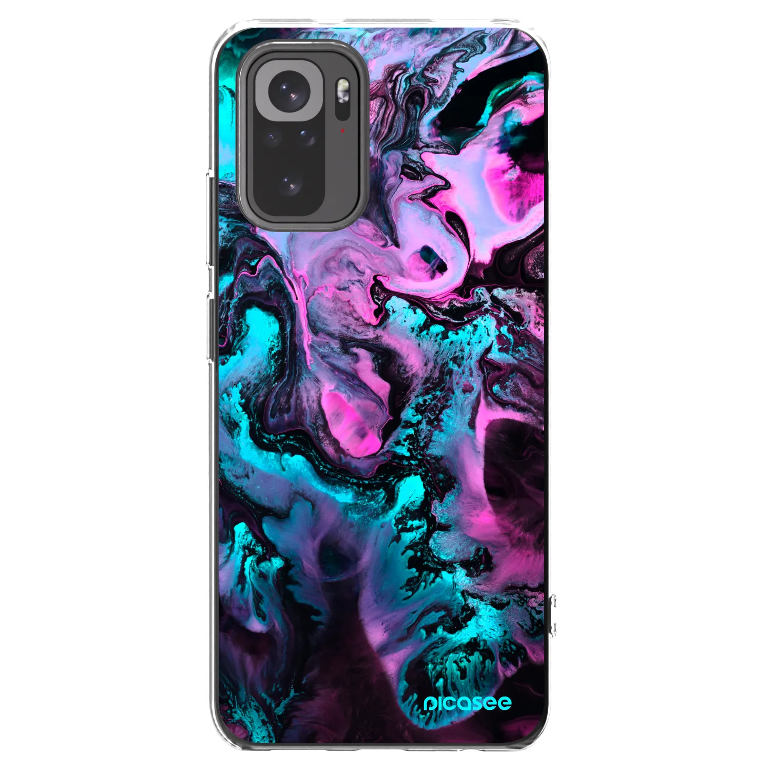 Picasee husă transparentă din silicon pentru Xiaomi Redmi Note 10S - Lean