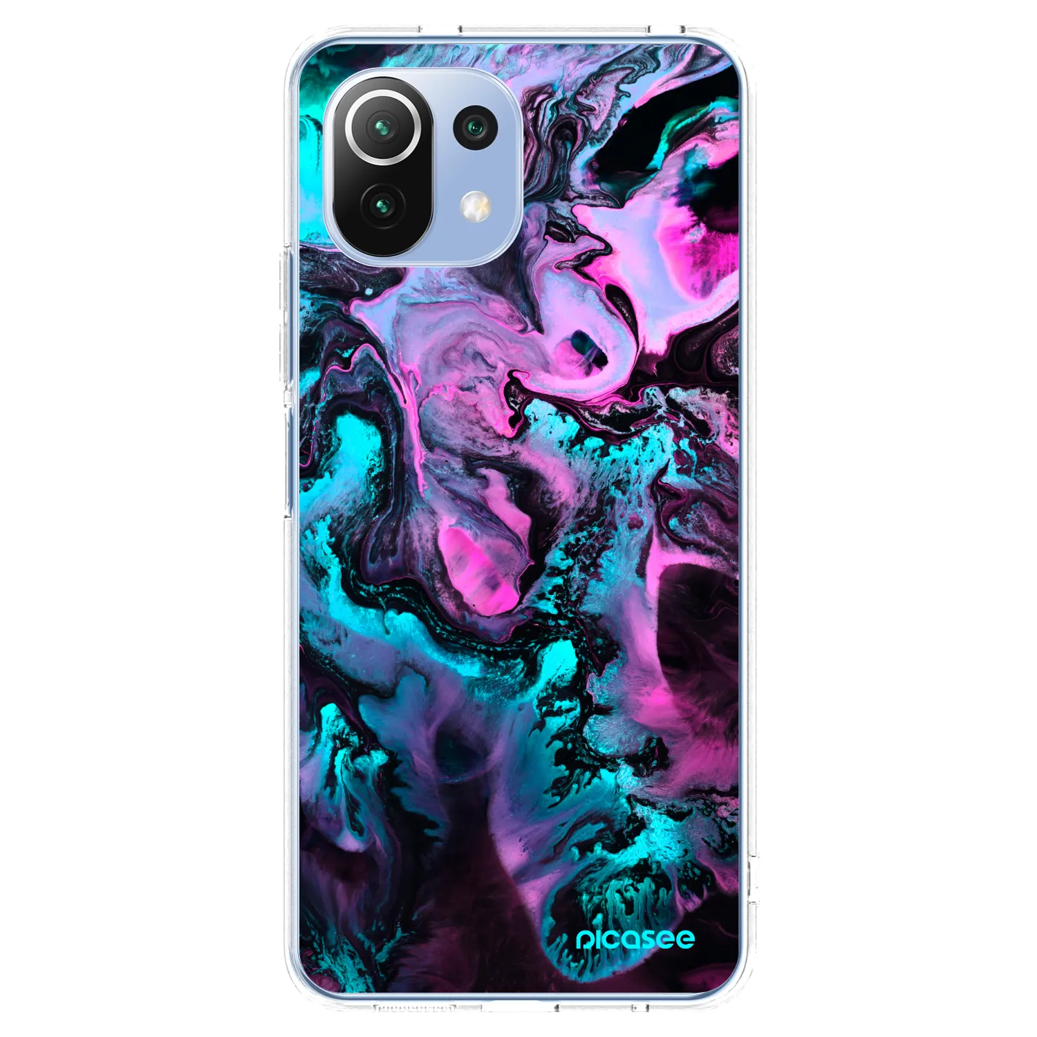 Picasee husă transparentă din silicon pentru Xiaomi Mi 11 Lite - Lean