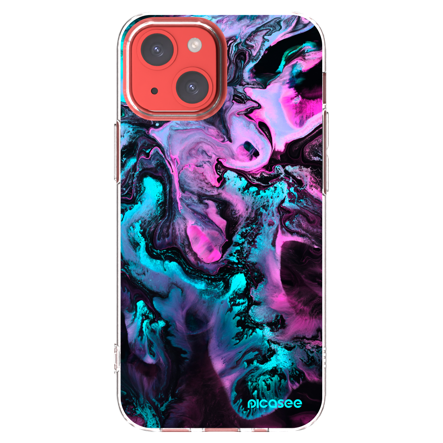 Picasee husă transparentă din silicon pentru Apple iPhone 13 mini - Lean