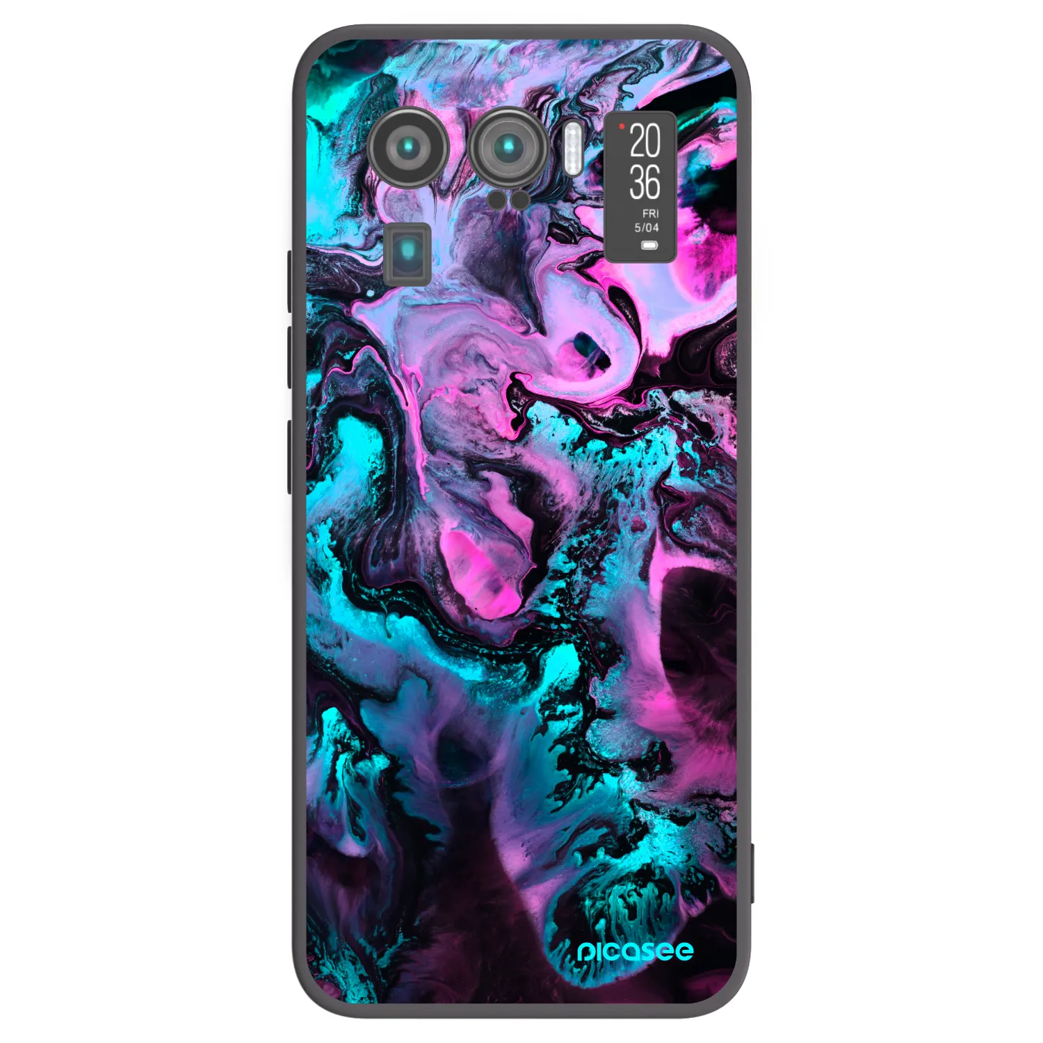 Picasee husă neagră din silicon pentru Xiaomi Mi 11 Ultra - Lean