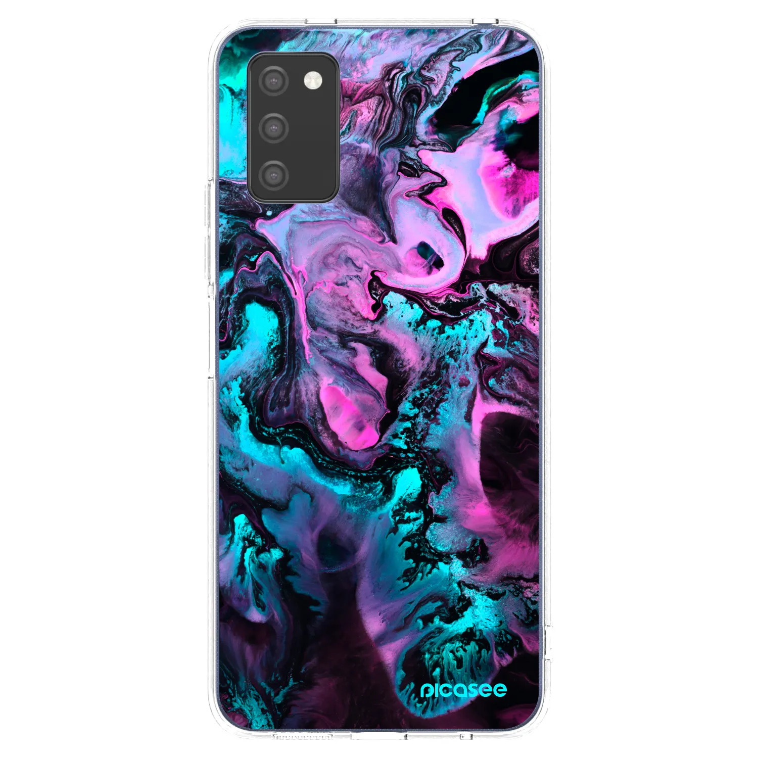 Picasee husă transparentă din silicon pentru Samsung Galaxy A02s A025G - Lean