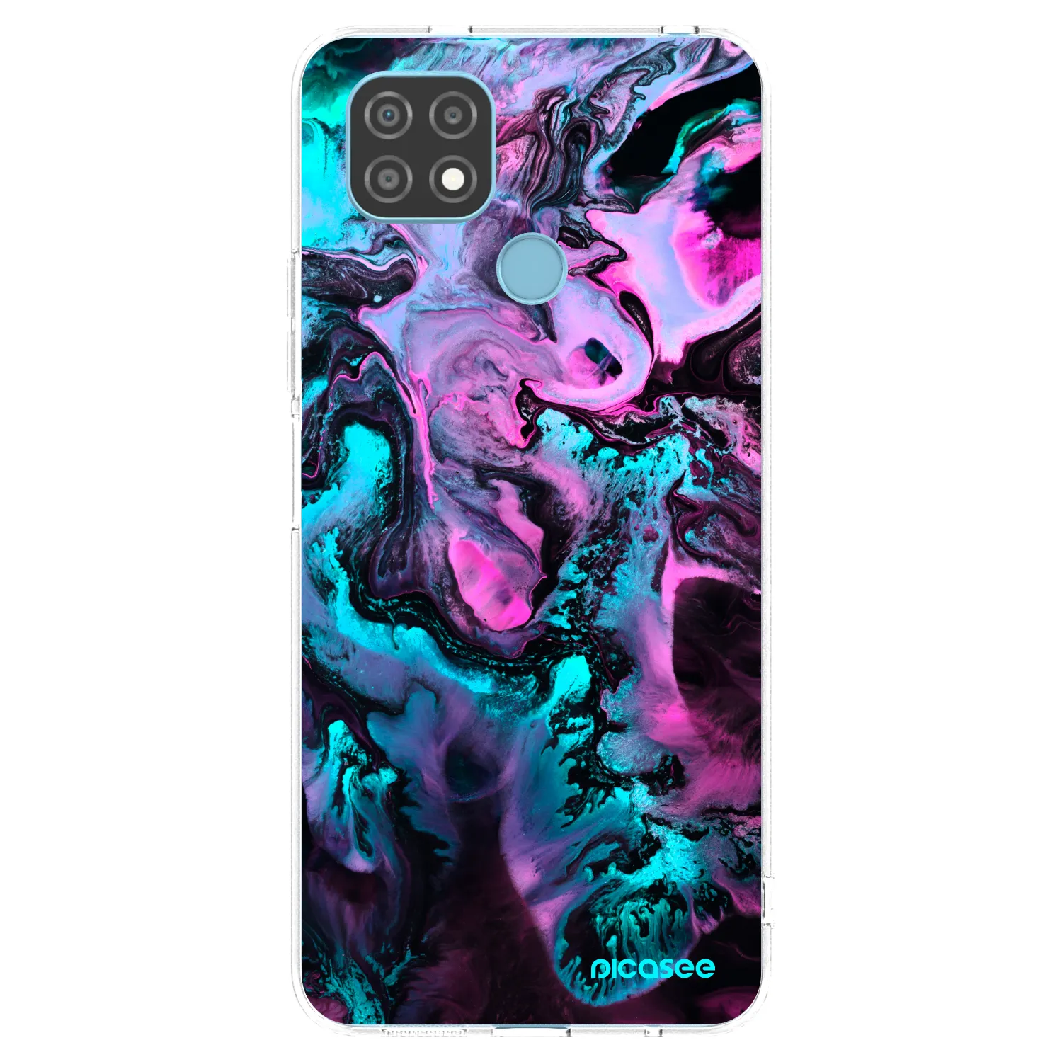 Picasee husă transparentă din silicon pentru Realme C21 - Lean