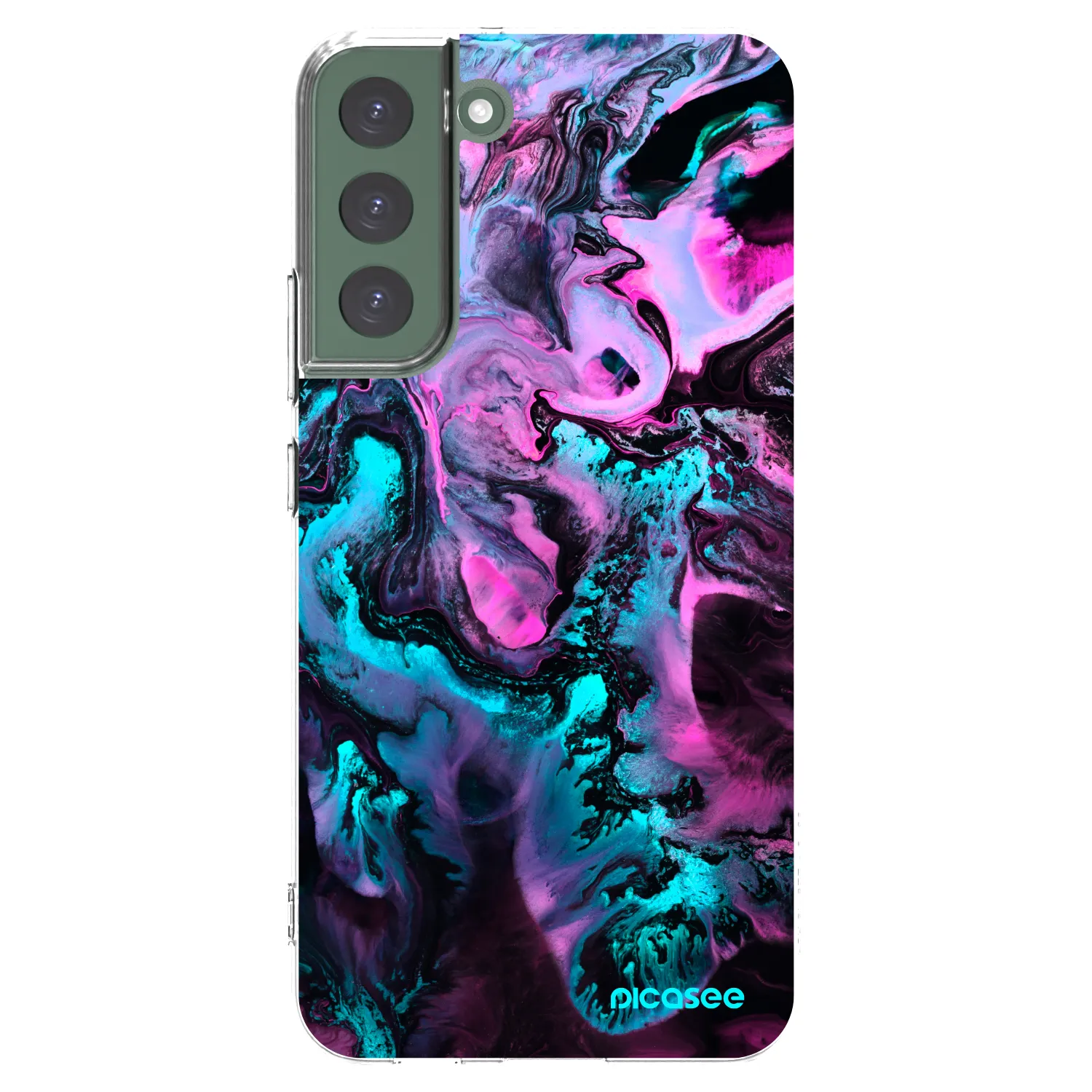 Picasee husă transparentă din silicon pentru Samsung Galaxy S22+ 5G - Lean