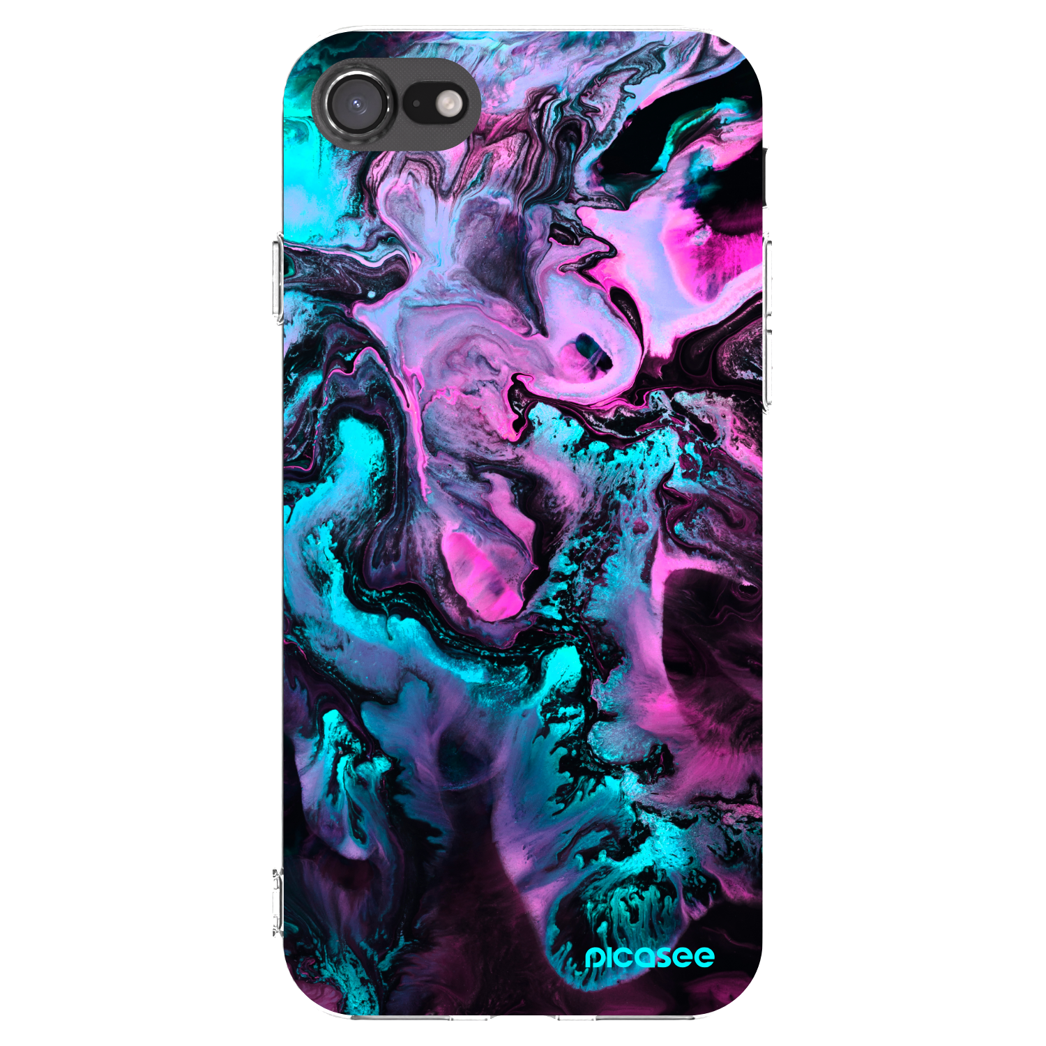 Picasee husă transparentă din silicon pentru Apple iPhone SE 2022 - Lean