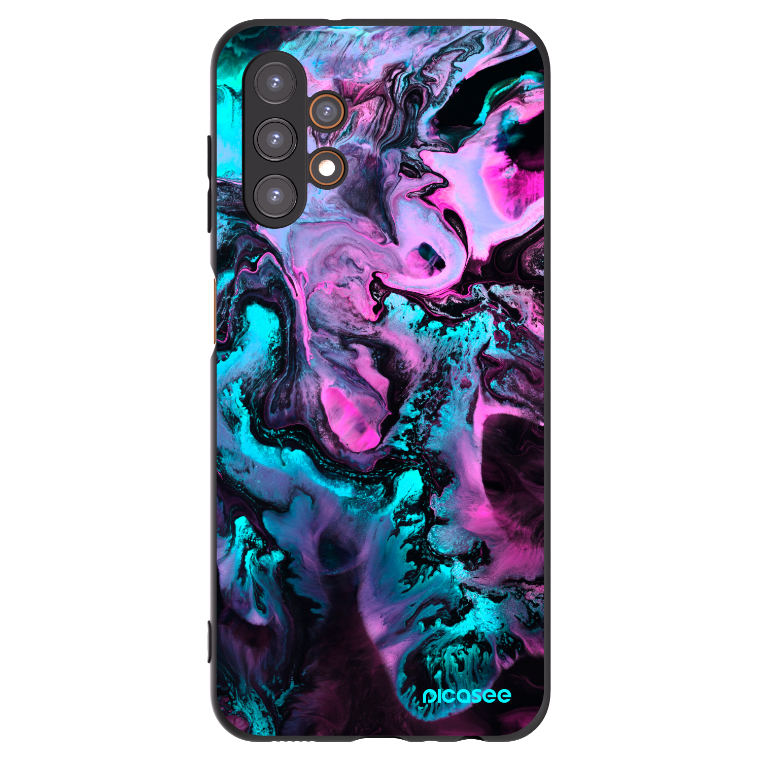Picasee husă neagră din silicon pentru Samsung Galaxy A13 4G A135 - Lean