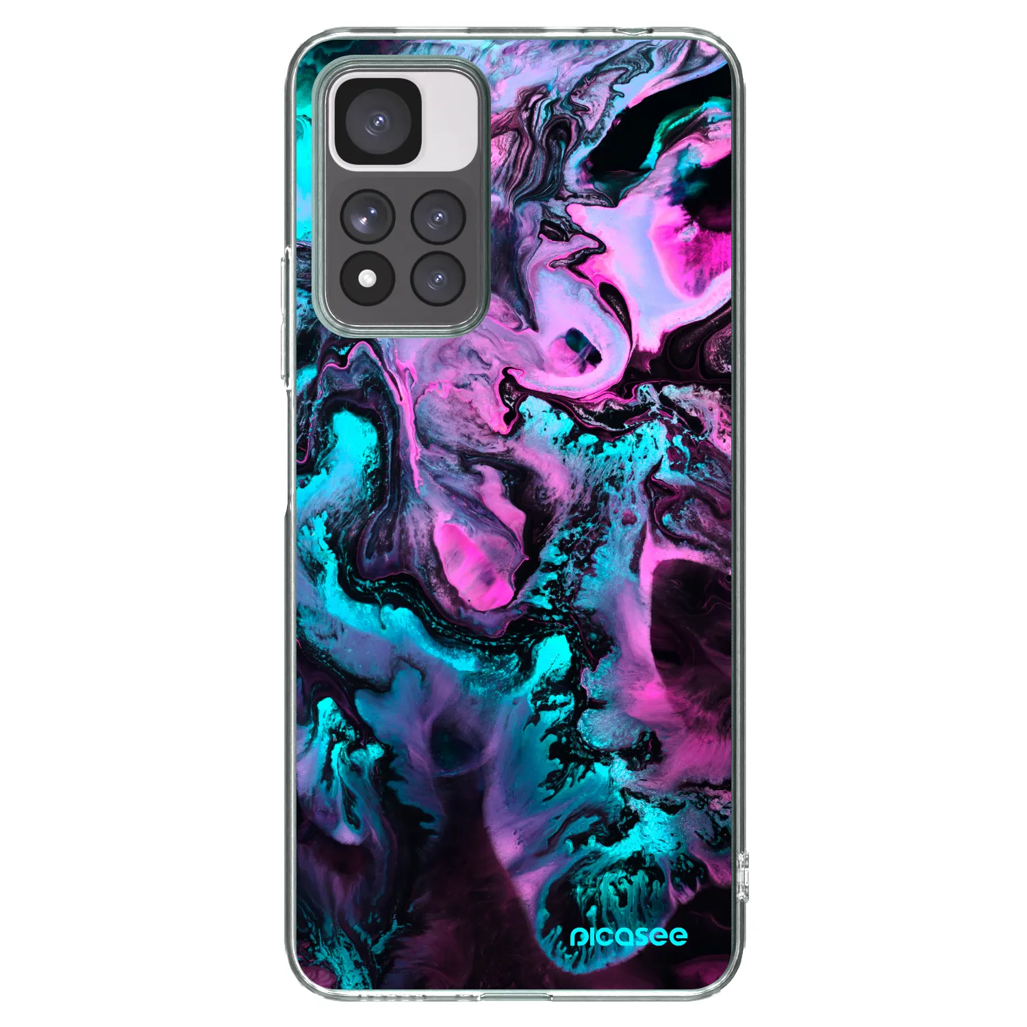 Picasee husă transparentă din silicon pentru Xiaomi Redmi Note 11 Pro+ 5G - Lean