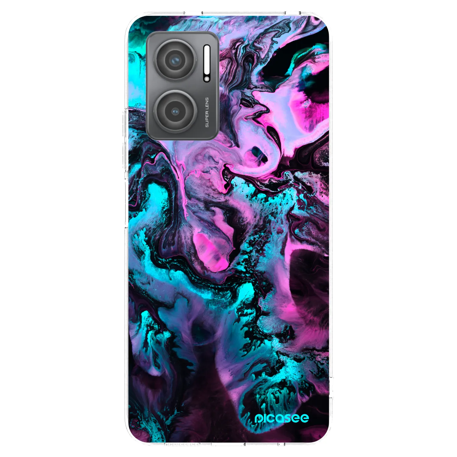 Picasee husă transparentă din silicon pentru Xiaomi Redmi 10 5G - Lean