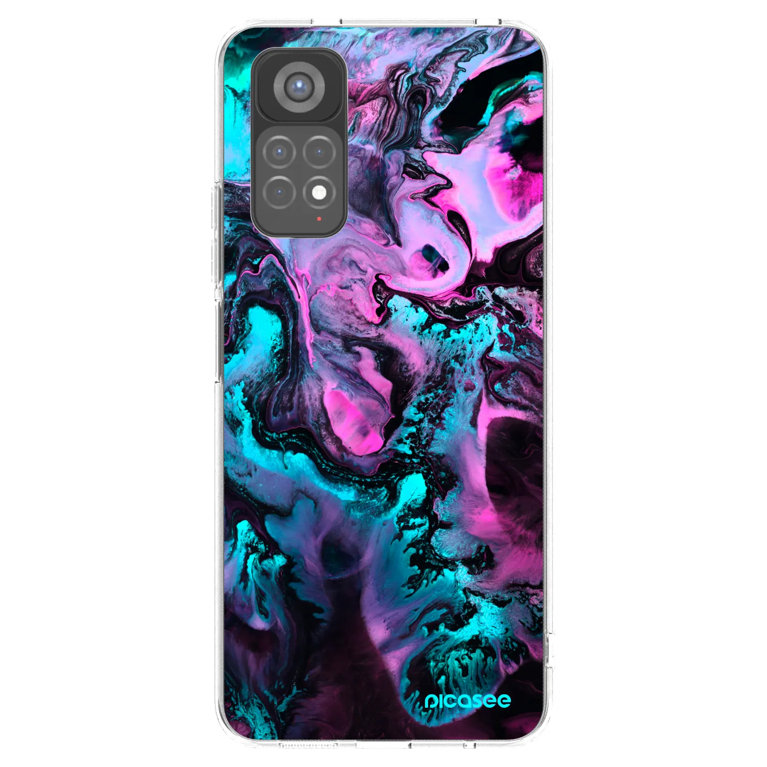 Picasee husă transparentă din silicon pentru Xiaomi Redmi Note 11S 5G - Lean