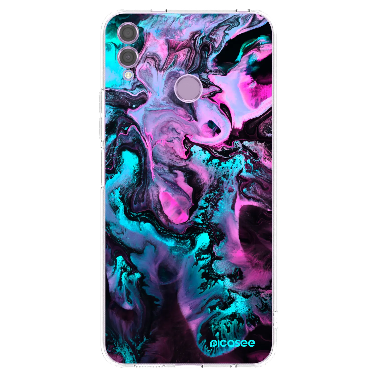Picasee husă transparentă din silicon pentru Honor 8X - Lean
