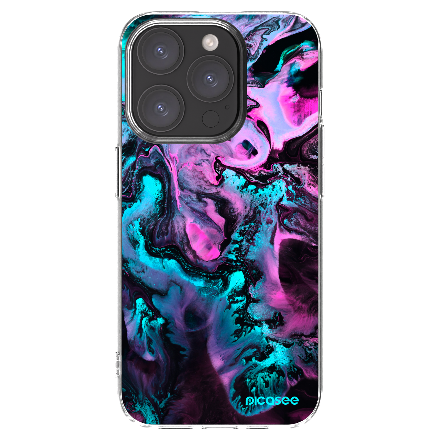 Picasee husă transparentă din silicon pentru Apple iPhone 15 Pro - Lean