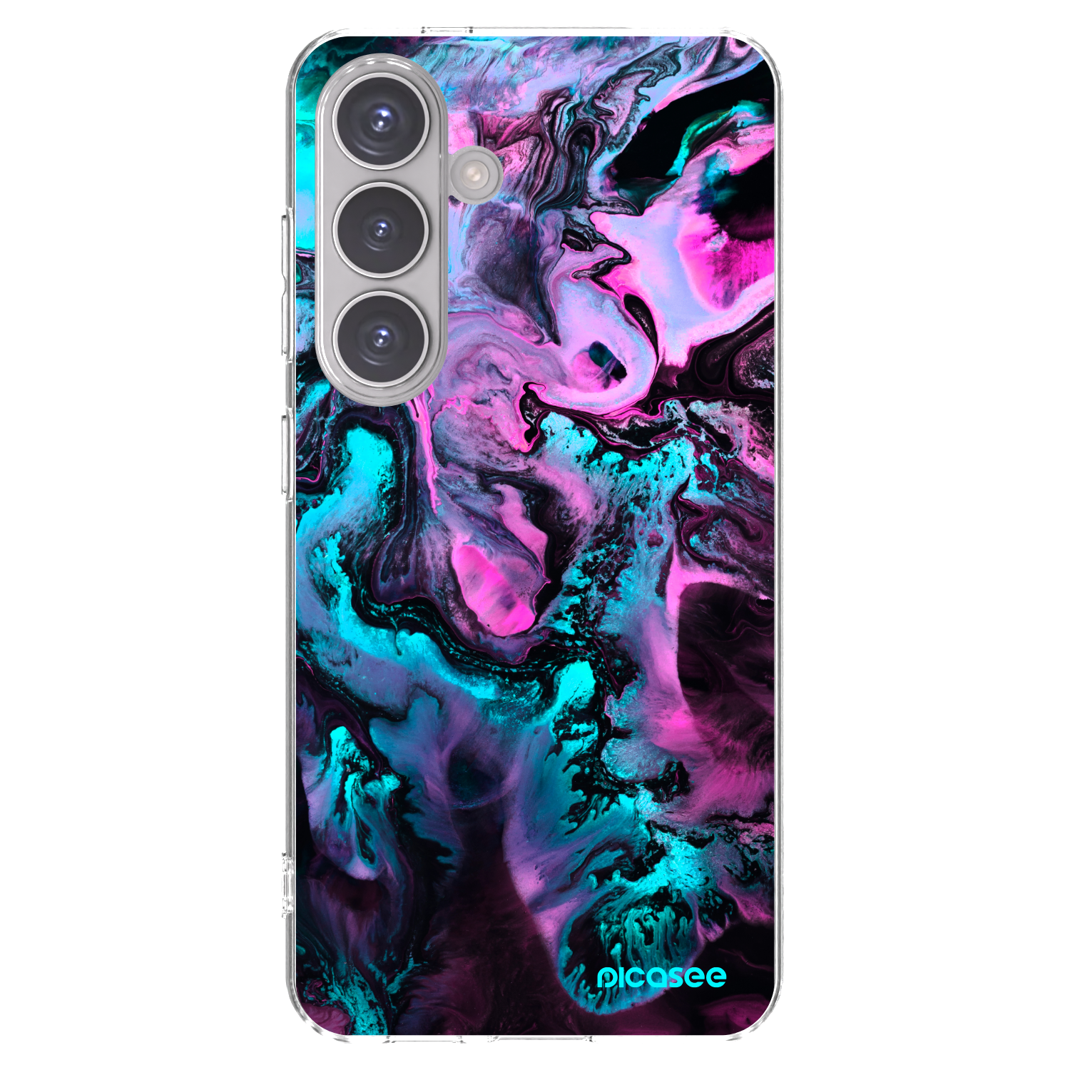 Picasee husă transparentă din silicon pentru Samsung Galaxy S24 S921B 5G - Lean