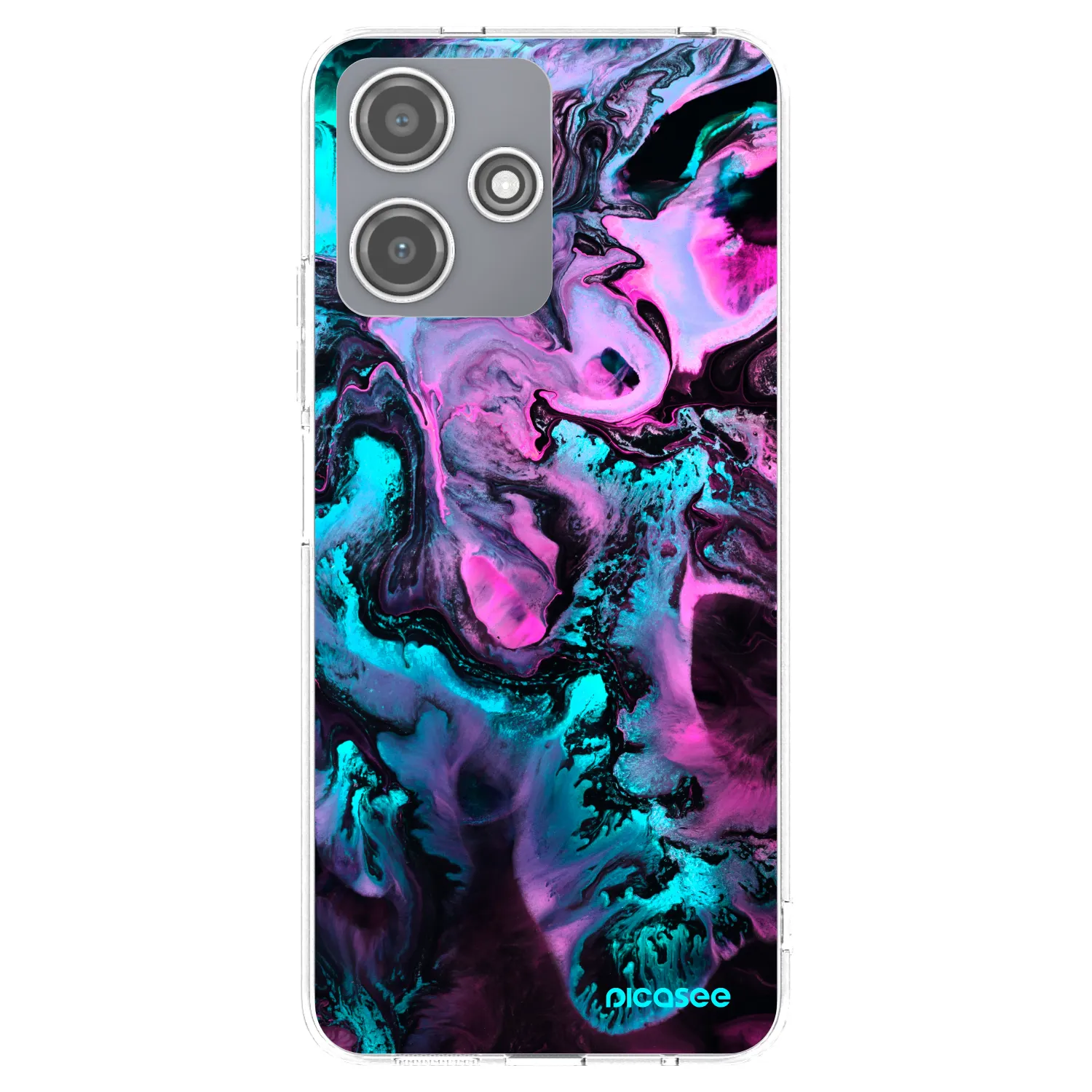 Picasee husă transparentă din silicon pentru Xiaomi Redmi 12 5G - Lean