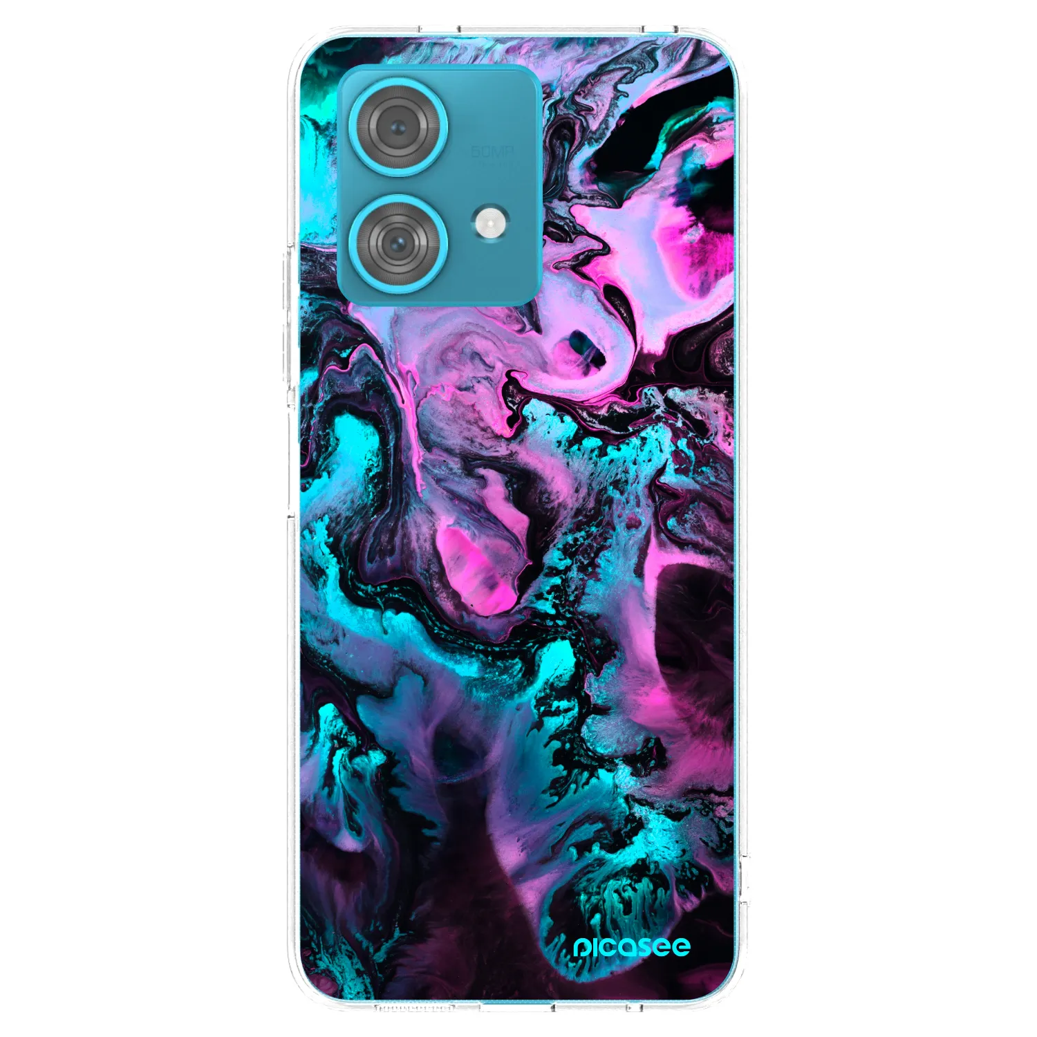 Picasee husă transparentă din silicon pentru Motorola Edge 40 Neo - Lean