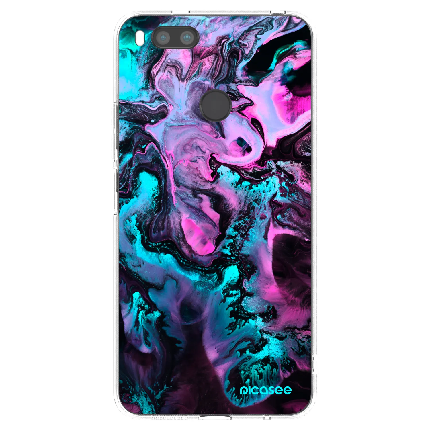 Picasee husă transparentă din silicon pentru Xiaomi Mi A1 Global - Lean