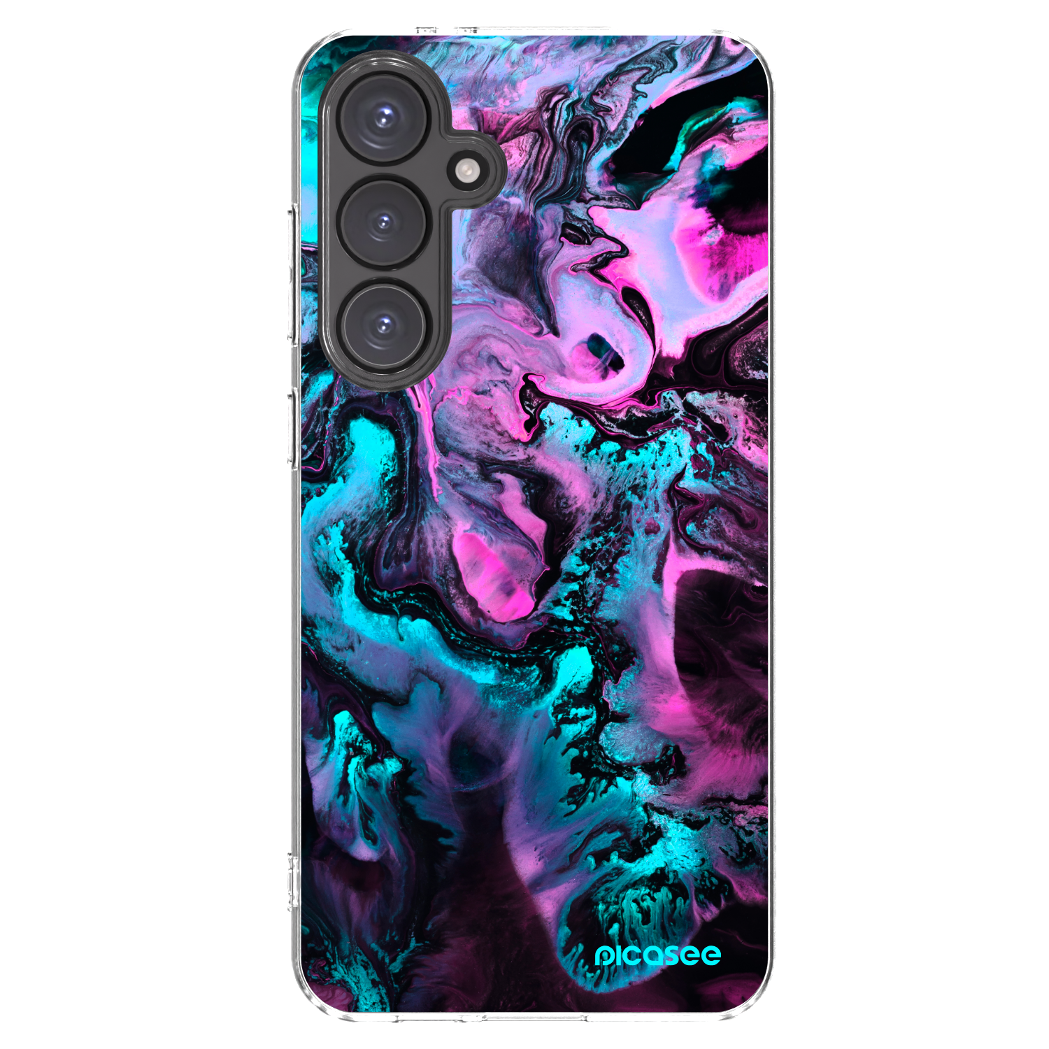 Picasee husă transparentă din silicon pentru Samsung Galaxy S24 FE S721B - Lean