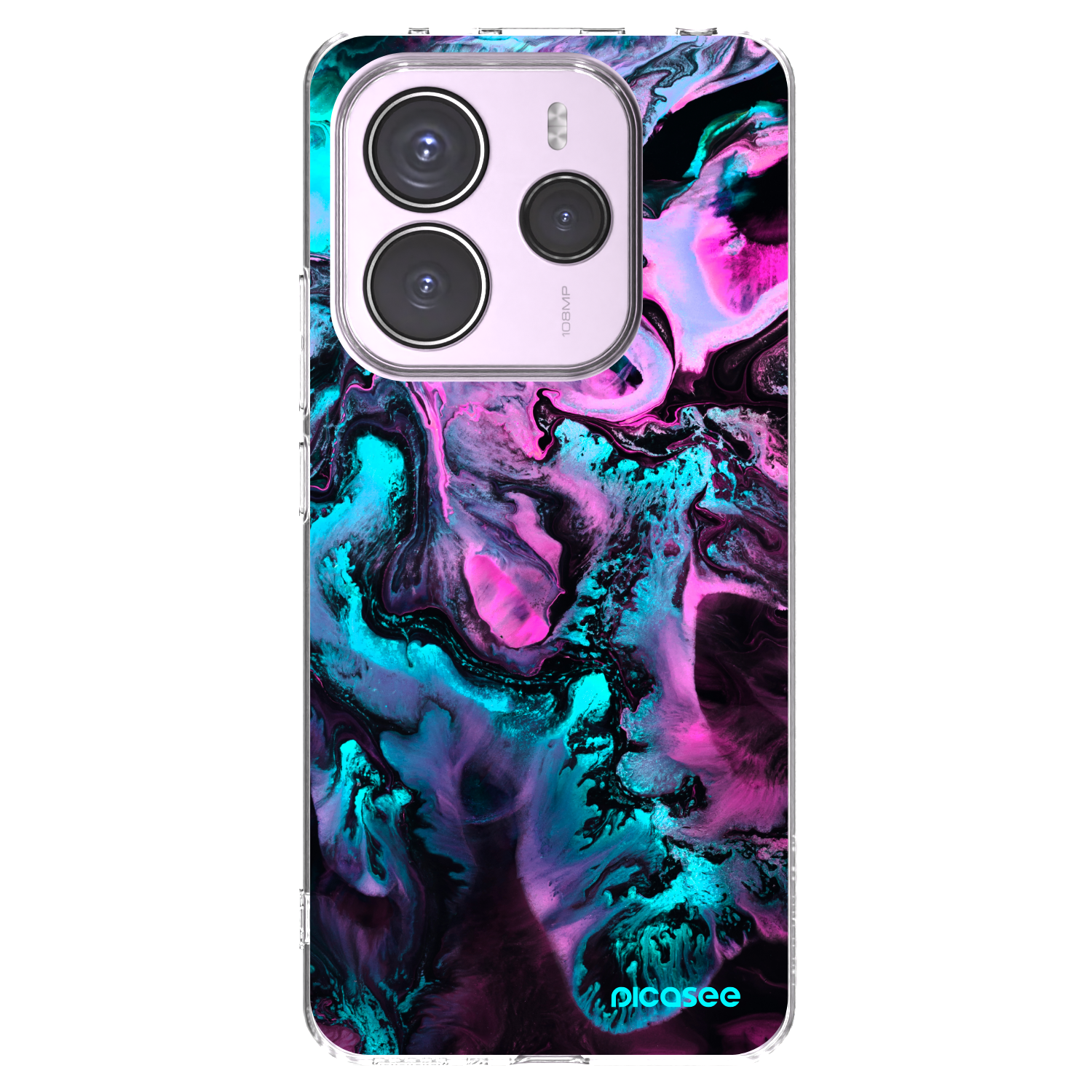 Picasee husă transparentă din silicon pentru Xiaomi Redmi Note 14 5G - Lean