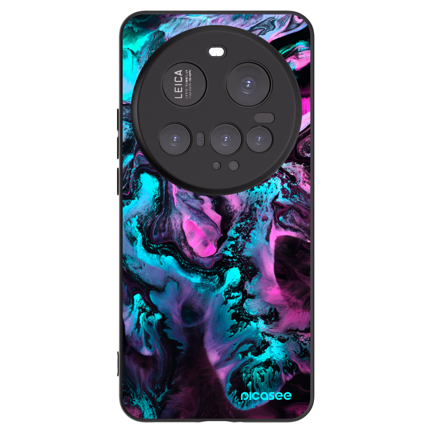 Picasee husă neagră din silicon pentru Xiaomi 15 Ultra - Lean