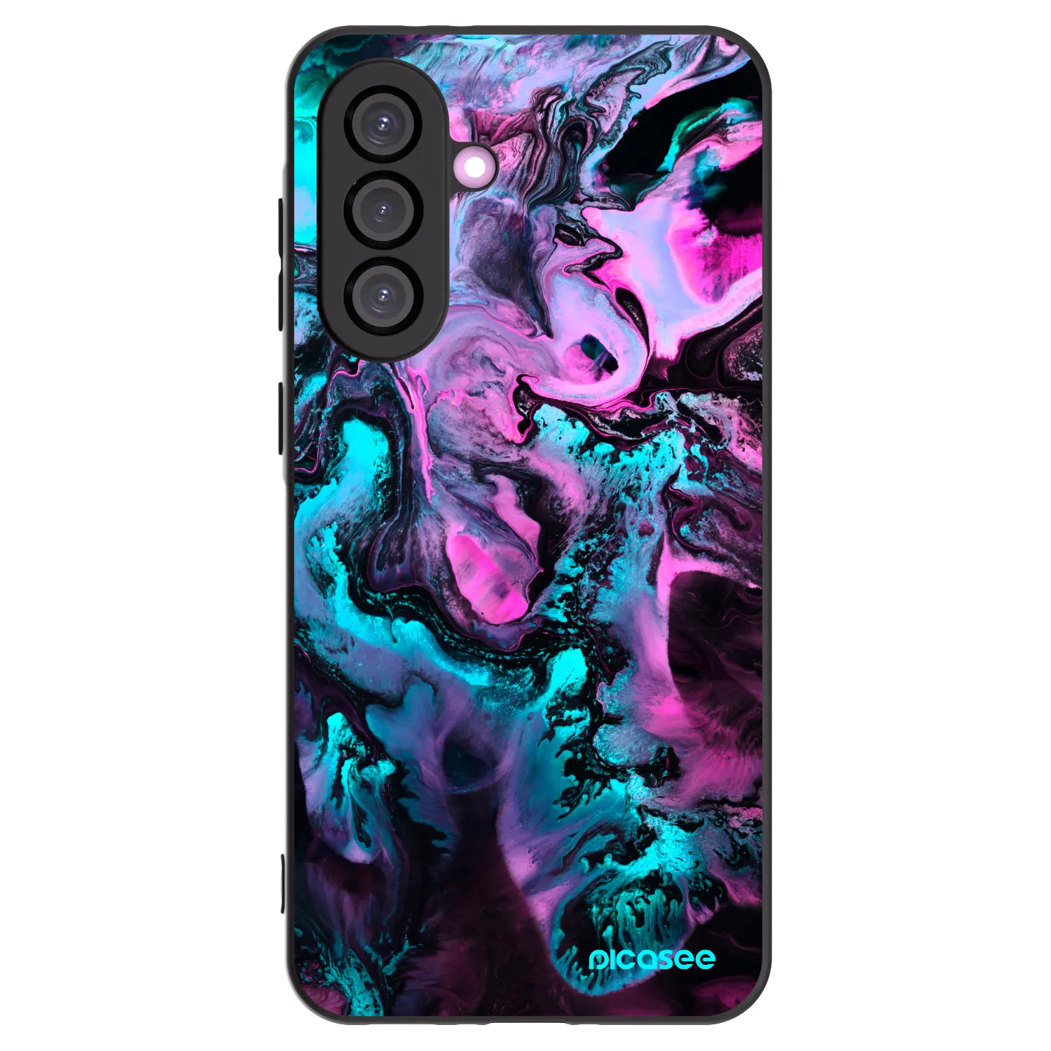 Picasee husă neagră din silicon pentru Samsung Galaxy A56 5G A566B - Lean