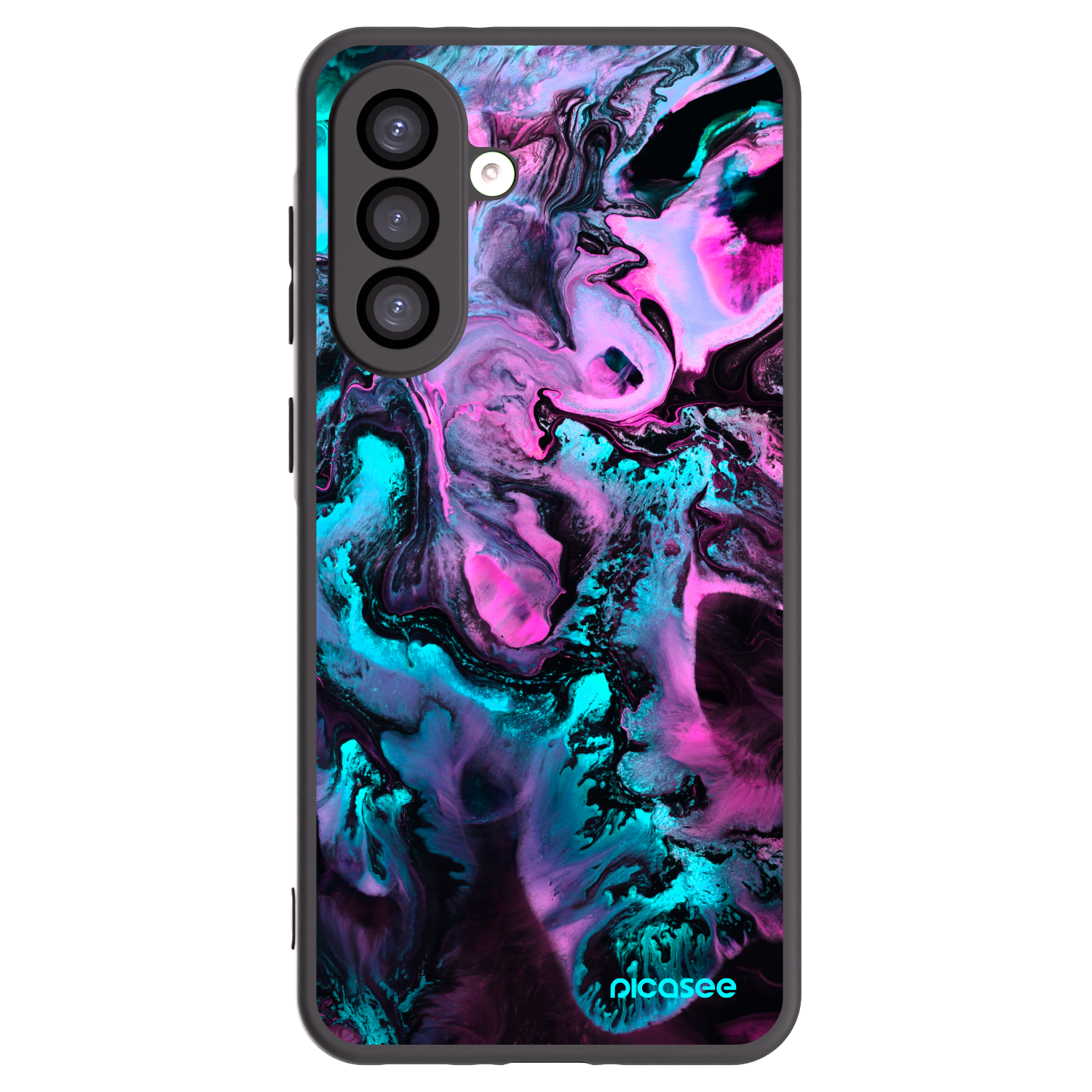 Picasee husă neagră din silicon pentru Samsung Galaxy A26 5G A266B - Lean