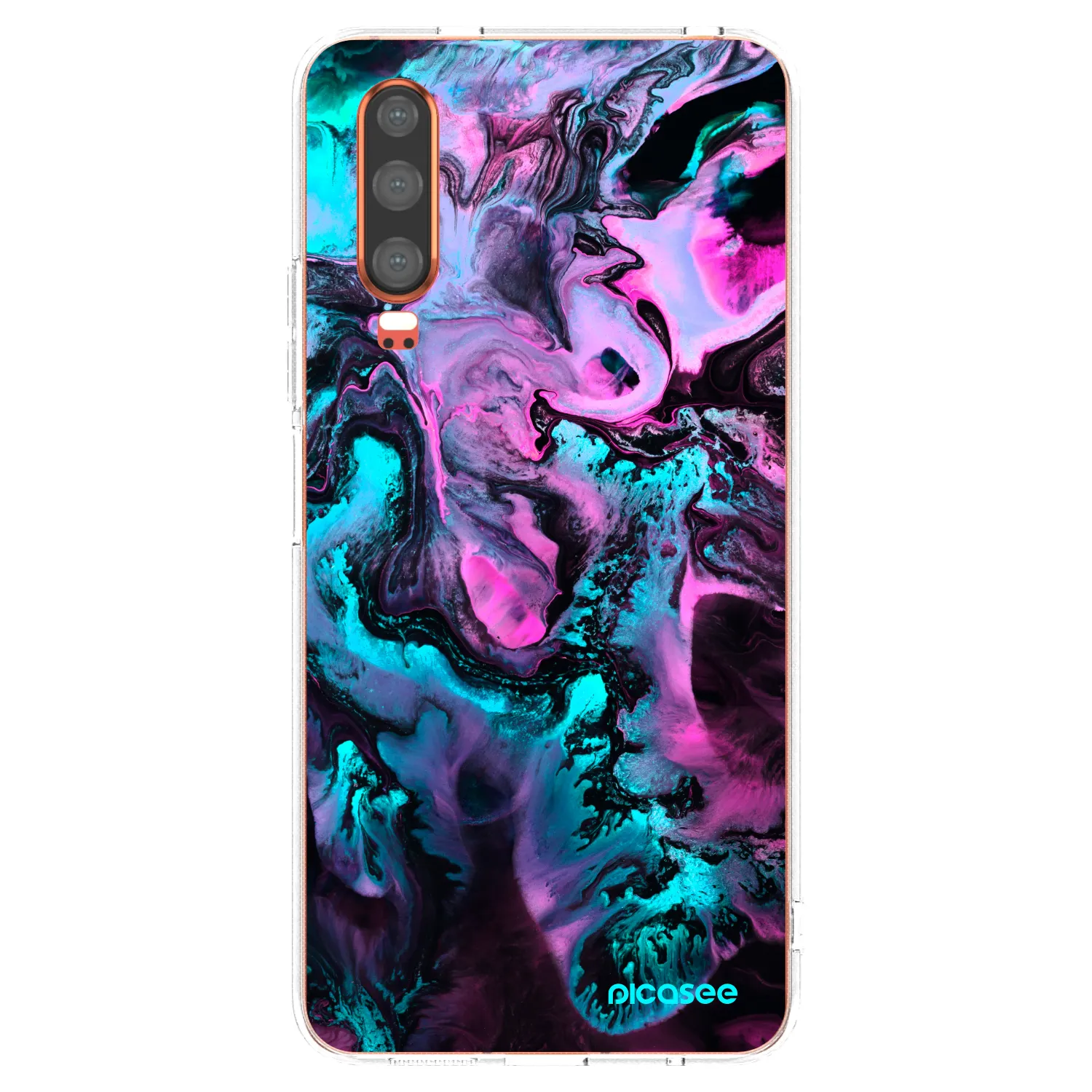 Picasee husă transparentă din silicon pentru Huawei P30 - Lean