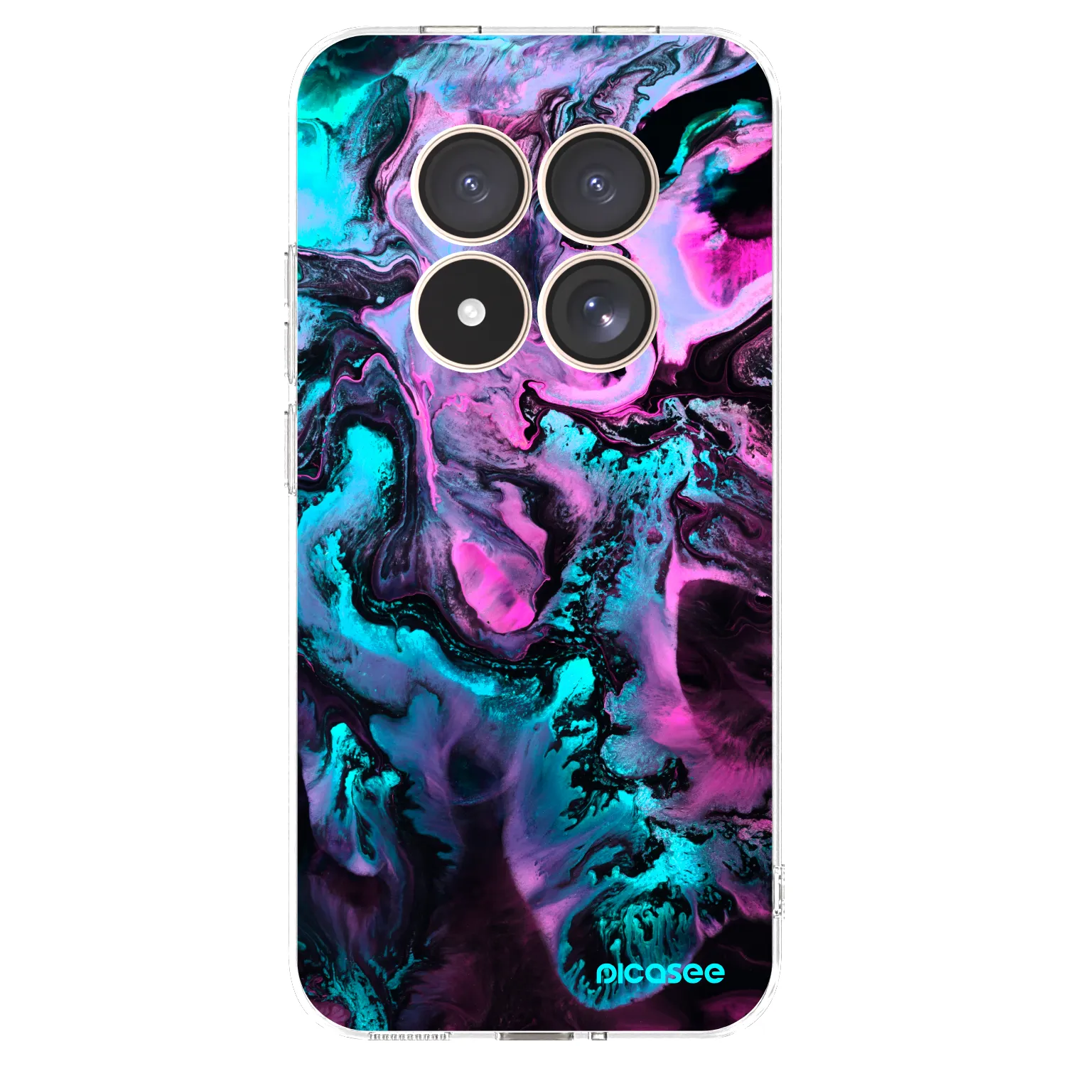 Picasee husă transparentă din silicon pentru Xiaomi Redmi Note 15 Pro 4G - Lean