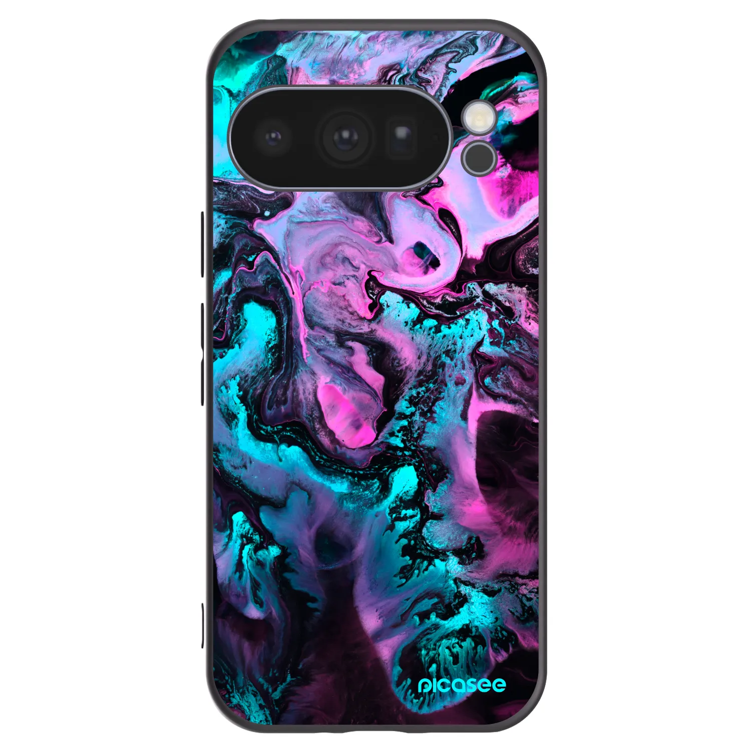 Picasee husă neagră din silicon pentru Google Pixel 10 Pro - Lean
