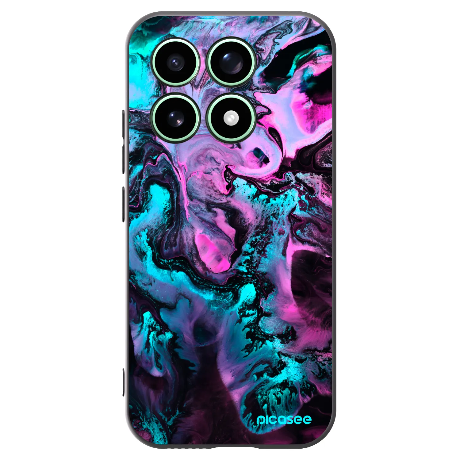 Picasee husă neagră din silicon pentru Xiaomi 17 - Lean