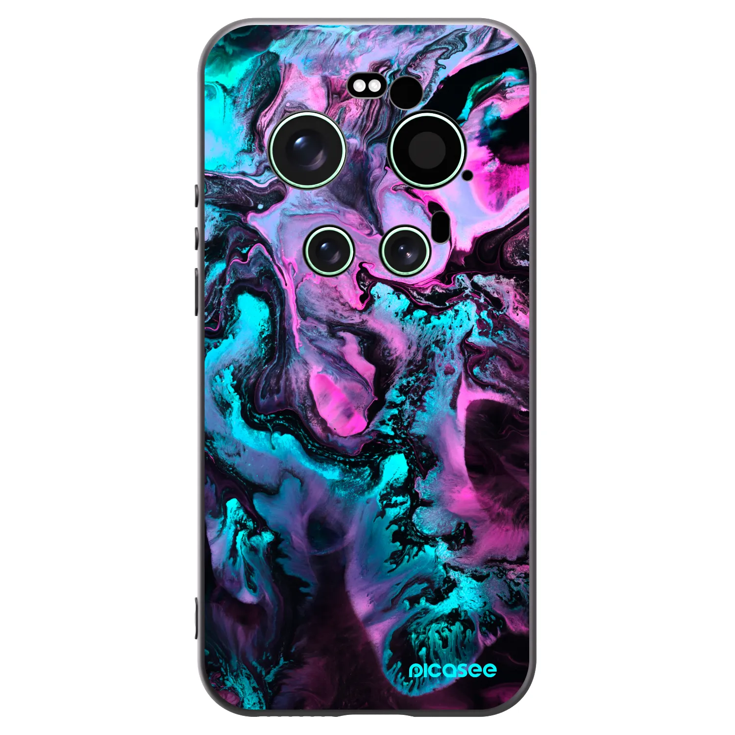 Picasee husă neagră din silicon pentru Xiaomi 17 Ultra - Lean