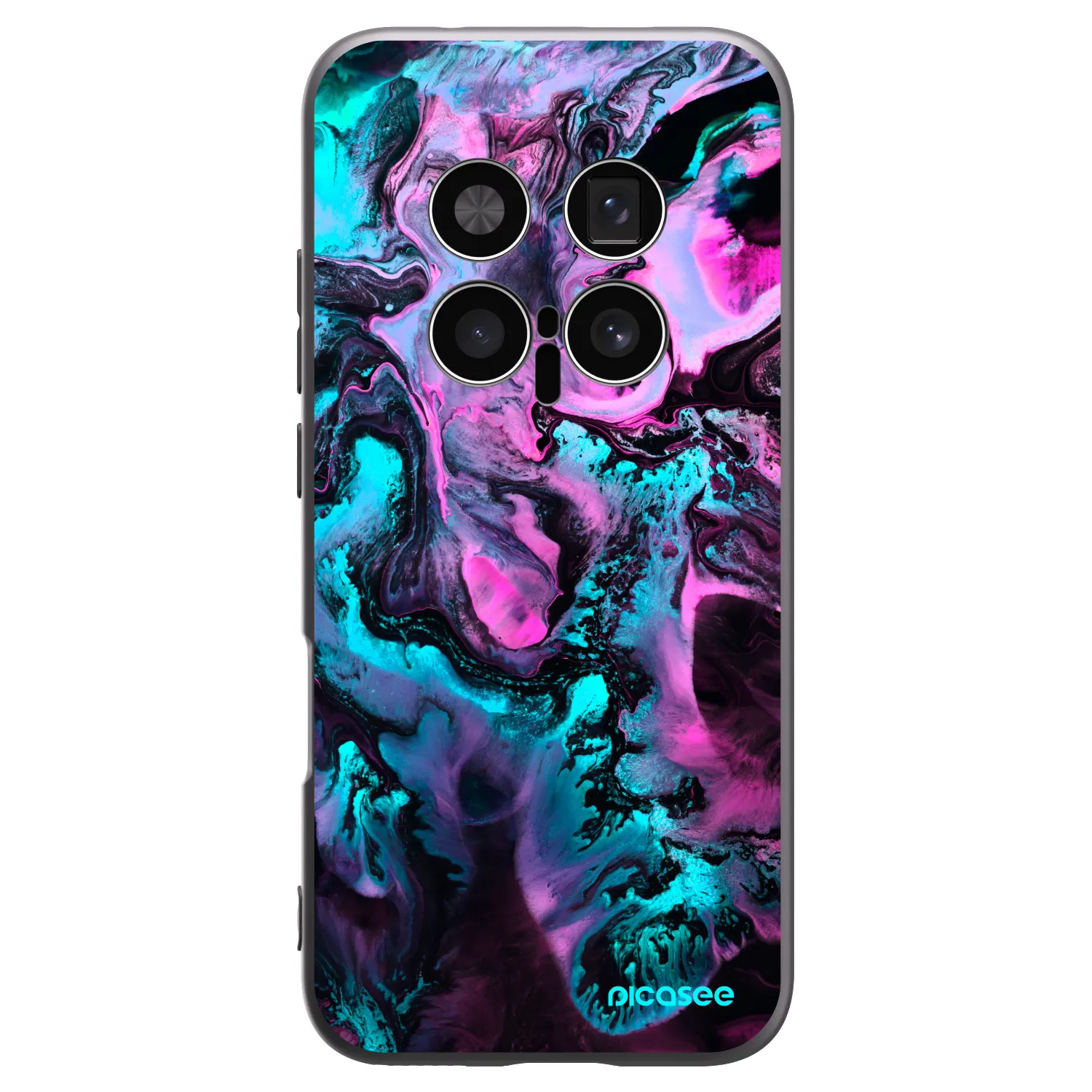 Picasee husă neagră din silicon pentru Honor Magic8 Pro 5G - Lean