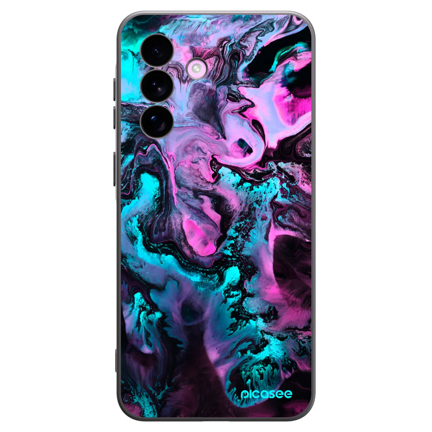 Picasee husă neagră din silicon pentru Samsung Galaxy A57 5G - Lean