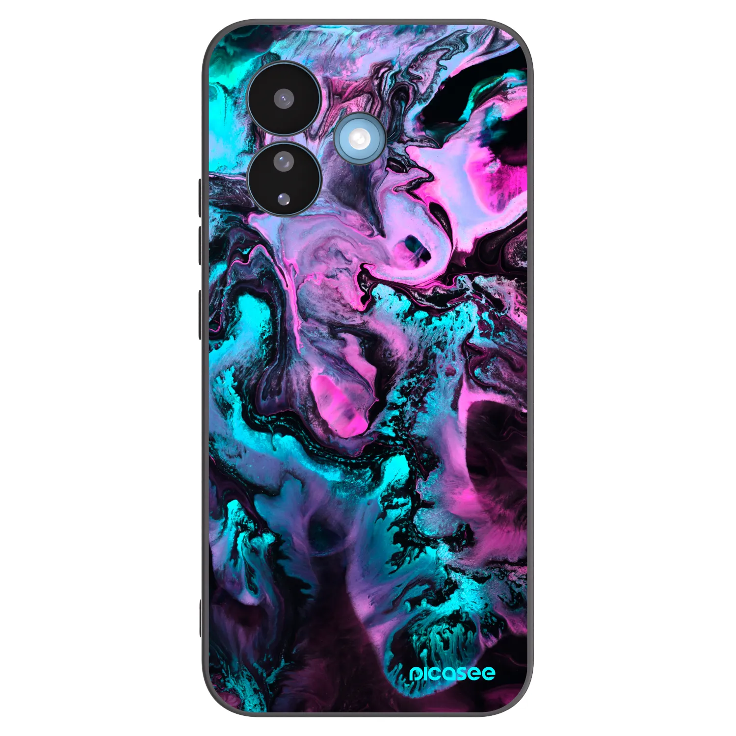 Picasee husă neagră din silicon pentru Xiaomi Redmi Note 17 Pro 5G - Lean