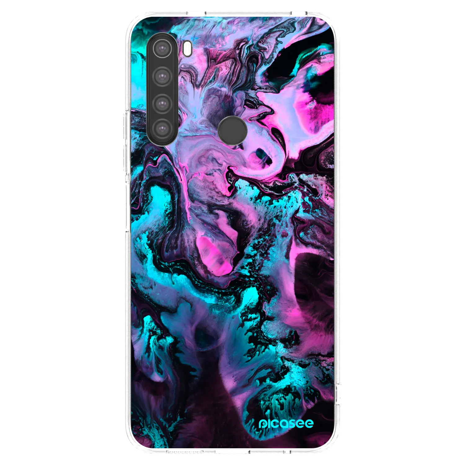 Picasee husă transparentă din silicon pentru Xiaomi Redmi Note 8 - Lean