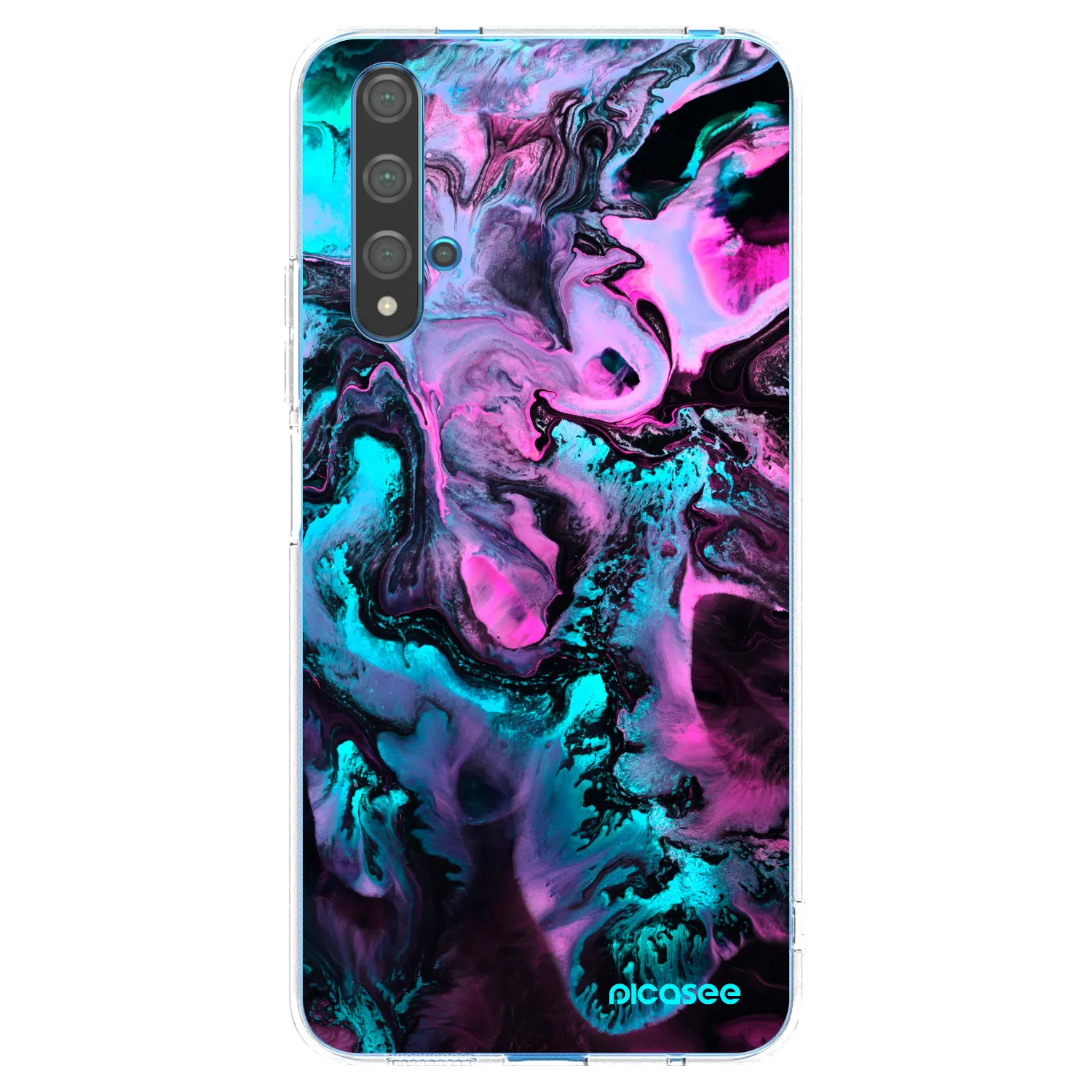 Picasee husă transparentă din silicon pentru Huawei Nova 5T - Lean