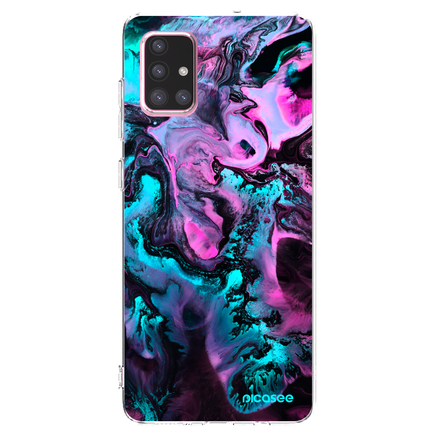 Picasee husă transparentă din silicon pentru Samsung Galaxy A71 A715F - Lean