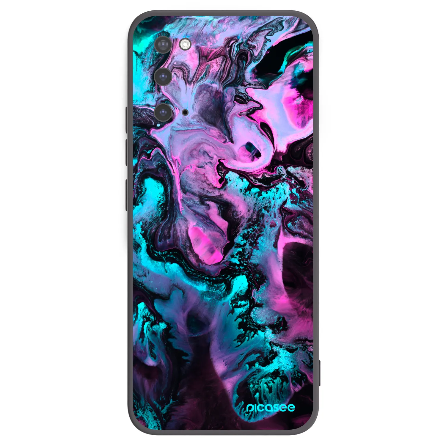 Picasee husă neagră din silicon pentru Samsung Galaxy S20 G980F - Lean