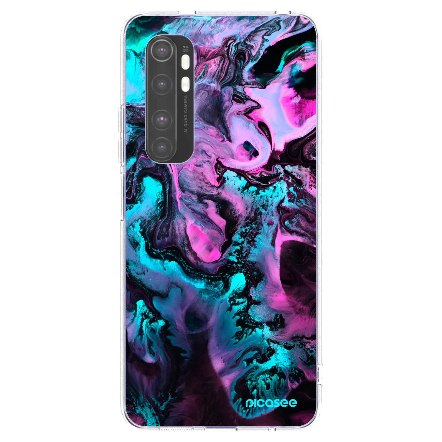 Picasee husă transparentă din silicon pentru Xiaomi Mi Note 10 Lite - Lean