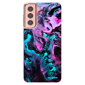 Picasee husă transparentă din silicon pentru Samsung Galaxy S21 5G G991B - Lean